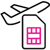 eSIM travel - icon